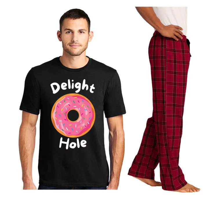 Delight Hole Donut Sprinkles Doughnut Fried Dough Sweet Cool Gift Pajama Set