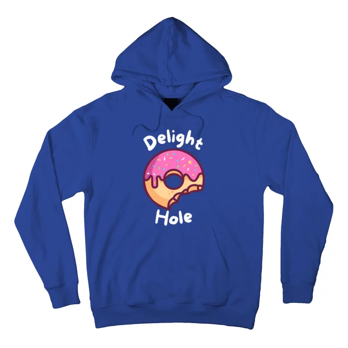 Delight Hole Donut Sprinkles Doughnut Fried Dough Sweet Funny Gift Hoodie