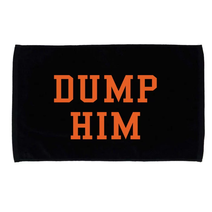 Dump Him Microfiber Hand Towel