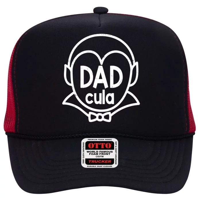 Dadcula Halloween High Crown Mesh Trucker Hat