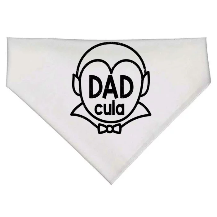 Dadcula Halloween USA-Made Doggie Bandana