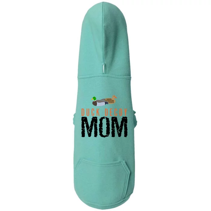 Duck Hunting Duck Decoy Mom Gift Doggie 3-End Fleece Hoodie