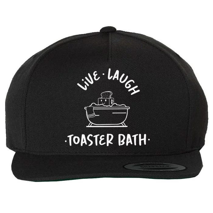 Dark Humor Wool Snapback Cap