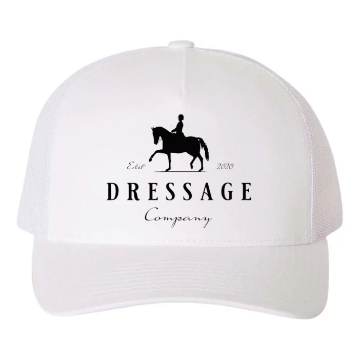 Dressage Horse Dressage Rider Yupoong Adult 5-Panel Trucker Hat