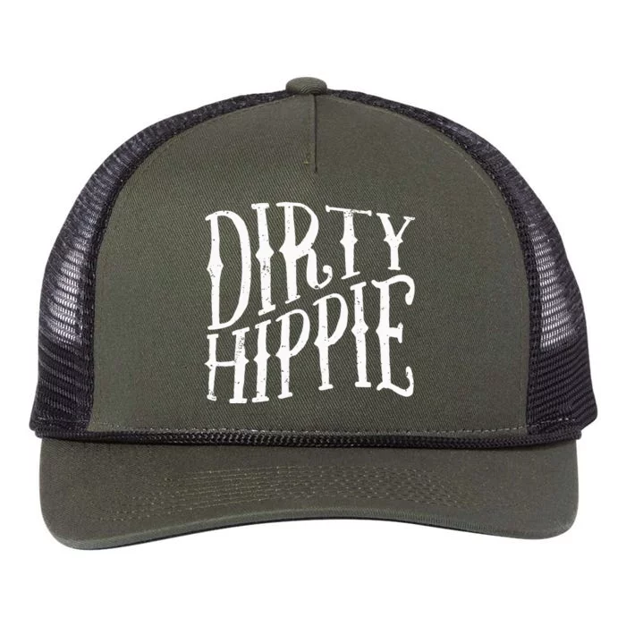 Dirty Hippie Retro Rope Trucker Hat Cap