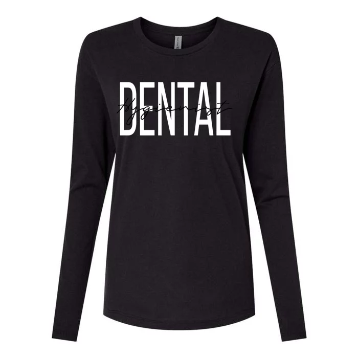 Dental Hygienist Dental Assistant Gift Womens Cotton Relaxed Long Sleeve T-Shirt