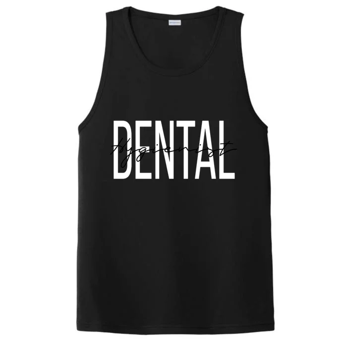 Dental Hygienist Dental Assistant Gift Performance Tank