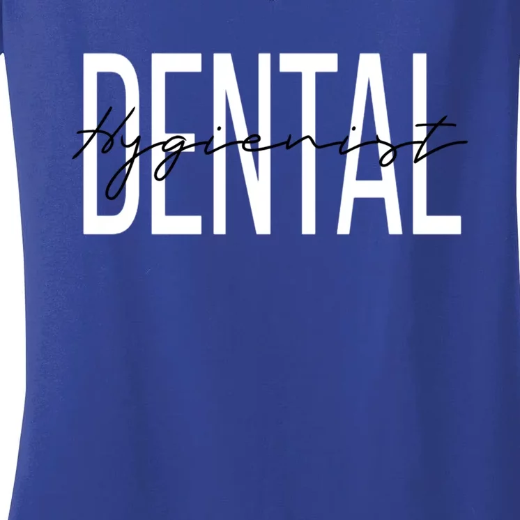 Dental Hygienist Dental Assistant Gift Women's V-Neck T-Shirt