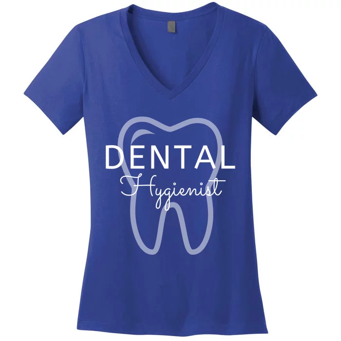 Dental Hygienist Dental Assistant Gift Women's V-Neck T-Shirt