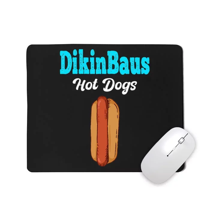 DikinBaus Hot Dogs Mousepad