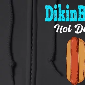 DikinBaus Hot Dogs Full Zip Hoodie