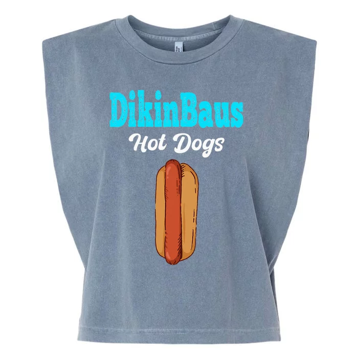 DikinBaus Hot Dogs Garment-Dyed Women's Muscle Tee