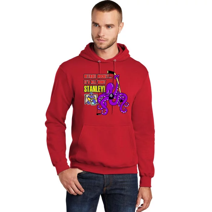 Detroit Hockey Tall Hoodie