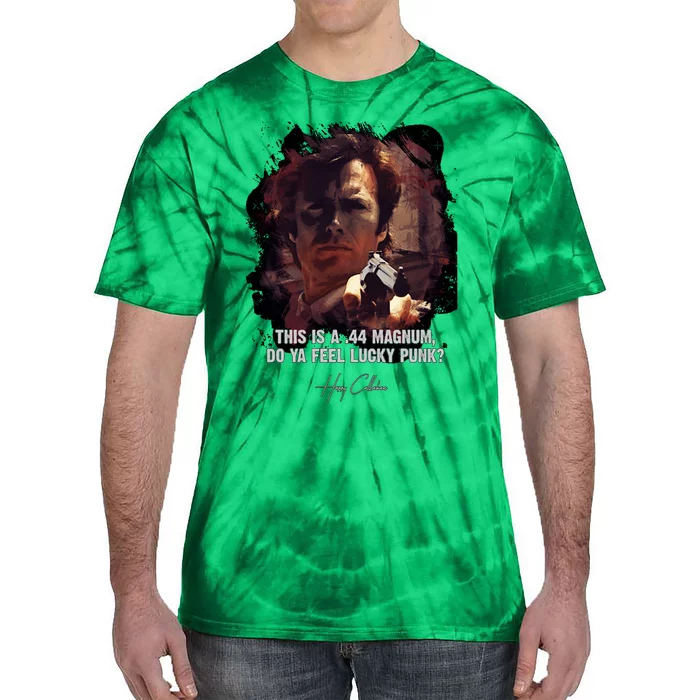 ★ Dirty Harry ★ Do Ya Feel Lucky Punk ➢ Clint Eastwood Famous Movie Quote ♛ Clas Tie-Dye T-Shirt