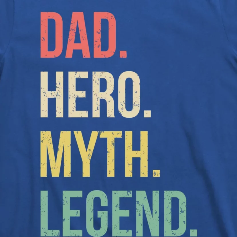 Dad Hero Funny Father Legendary Daddy Dad Joke Lover Gift T-Shirt