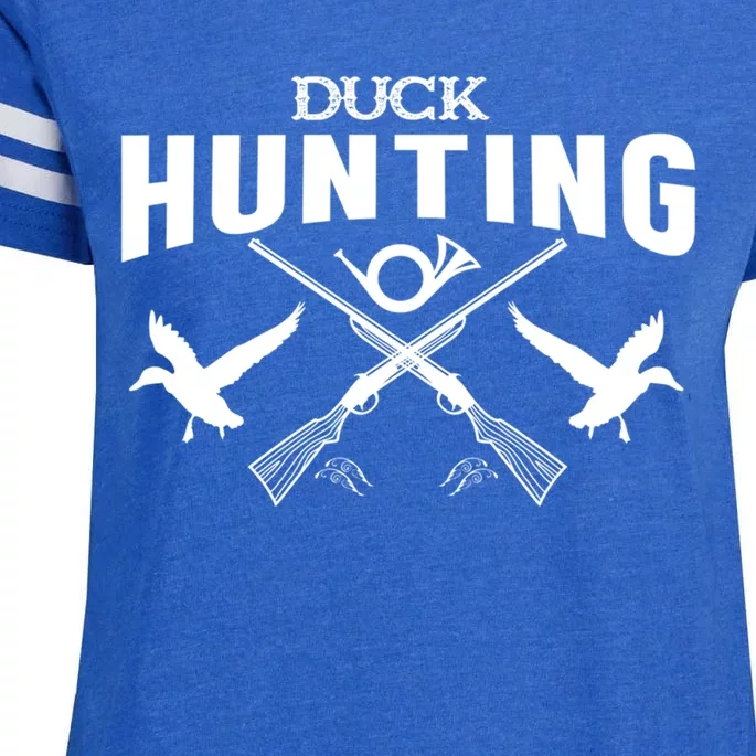 Duck Hunter Funny Gift Duck Hunting Gift Enza Ladies Jersey Football T-Shirt