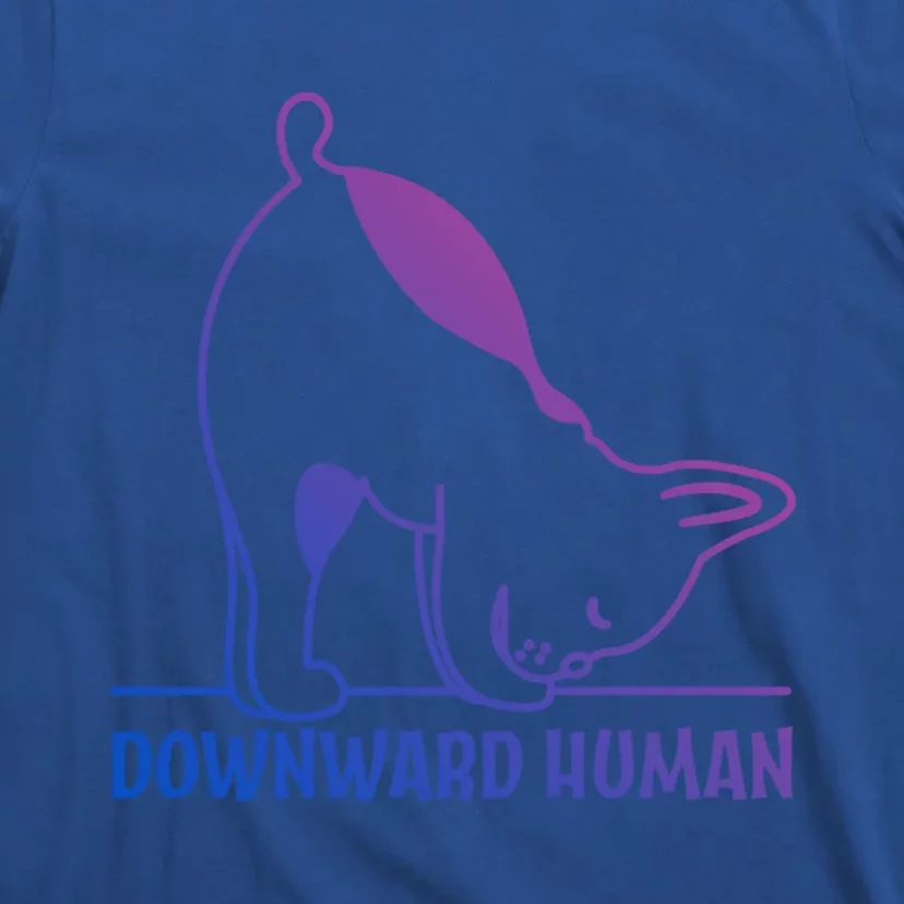 Downward Hu Funny Yoga Dog Lover Meaningful Gift T-Shirt