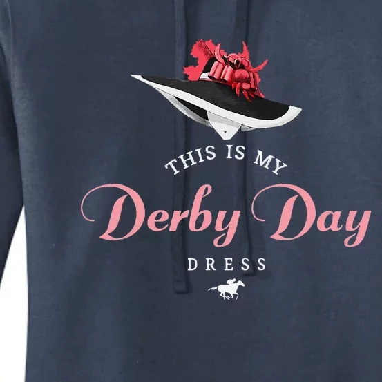 Derby Hats For Women 2024 This Is My Derby Day Dress Women's Pullover Hoodie