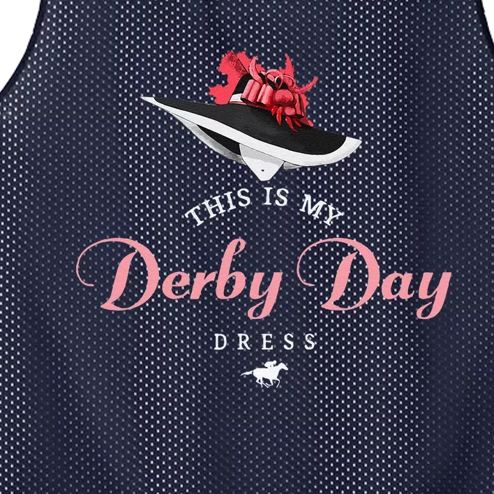 Derby Hats For Women 2024 This Is My Derby Day Dress Mesh Reversible Basketball Jersey Tank