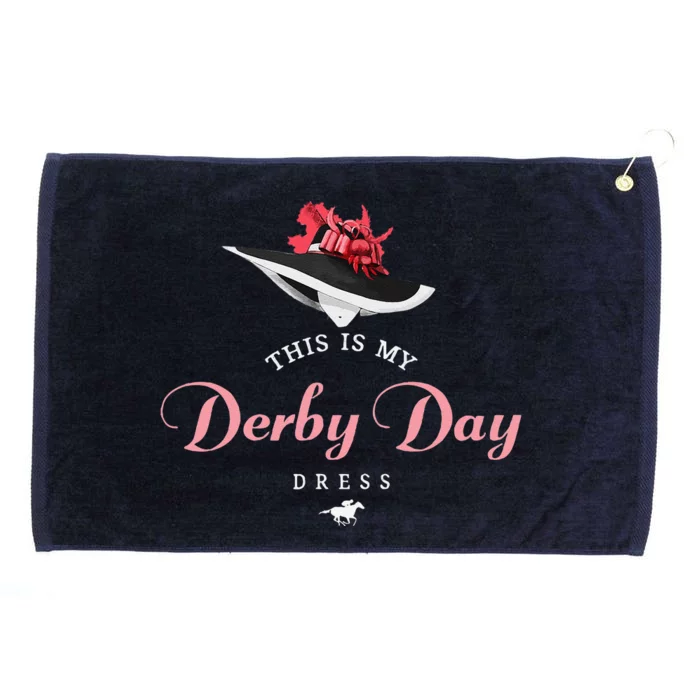 Derby Hats For Women 2024 This Is My Derby Day Dress Grommeted Golf Towel