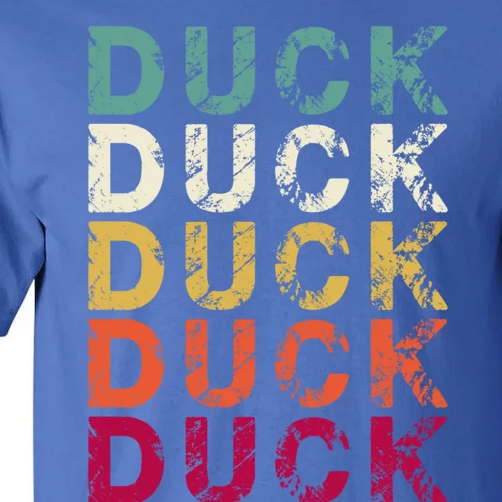 Duck Hunting Funny Retro Style Gift Tall T-Shirt