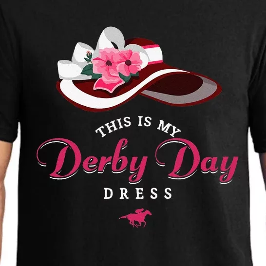 Derby Hats For Women 2024 This Is My Derby Dress Funny Derby Pajama Set