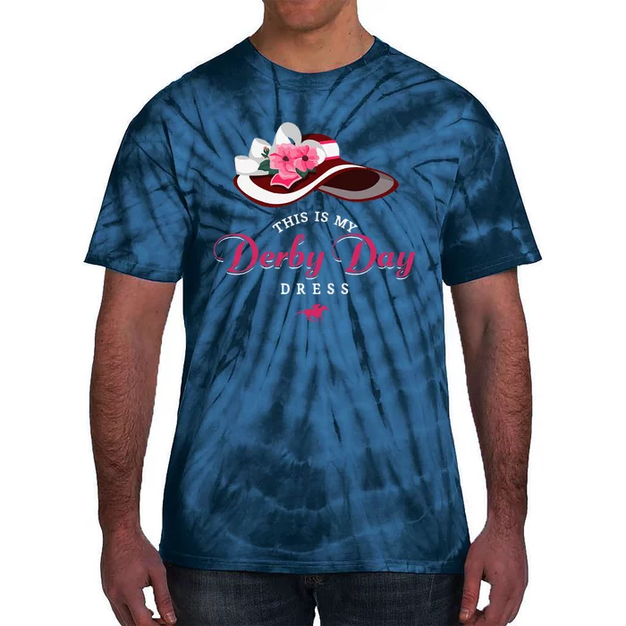 Derby Hats For Women 2024 This Is My Derby Dress Funny Derby Tie-Dye T-Shirt