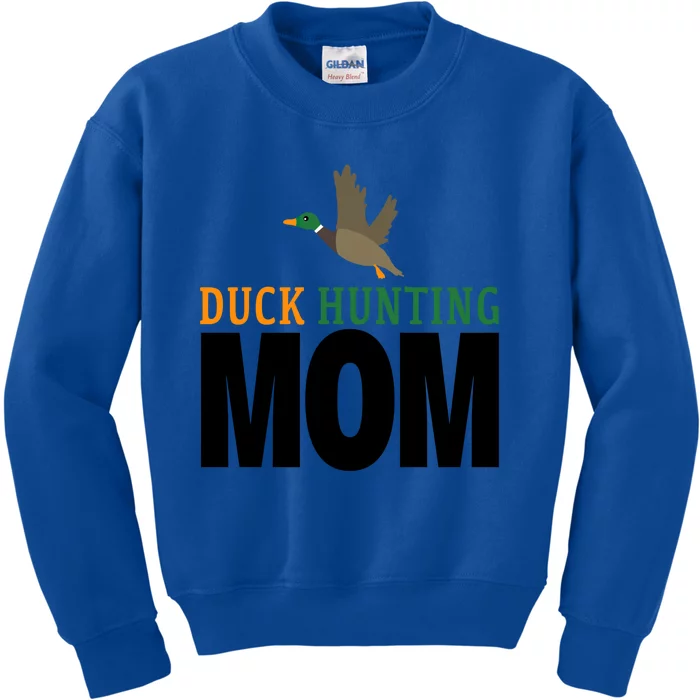 Duck Hunting Family Duck Mom Gift Kids Sweatshirt