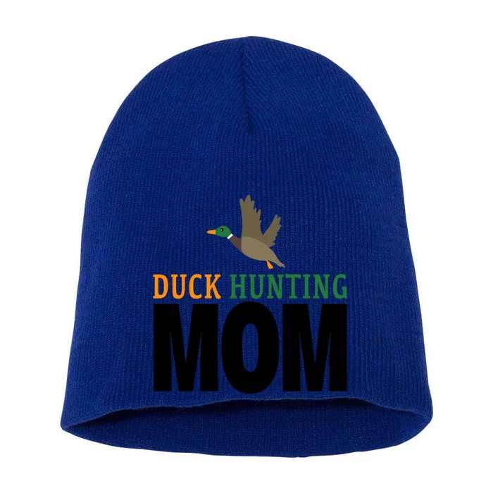 Duck Hunting Family Duck Mom Gift Short Acrylic Beanie