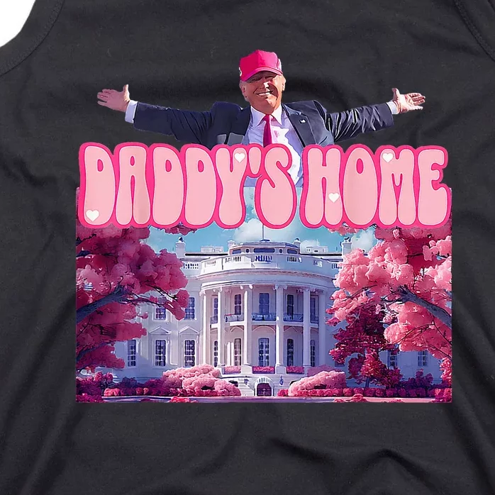 DaddyS Home Funny Trump DaddyS Coming Home 2024 Tank Top