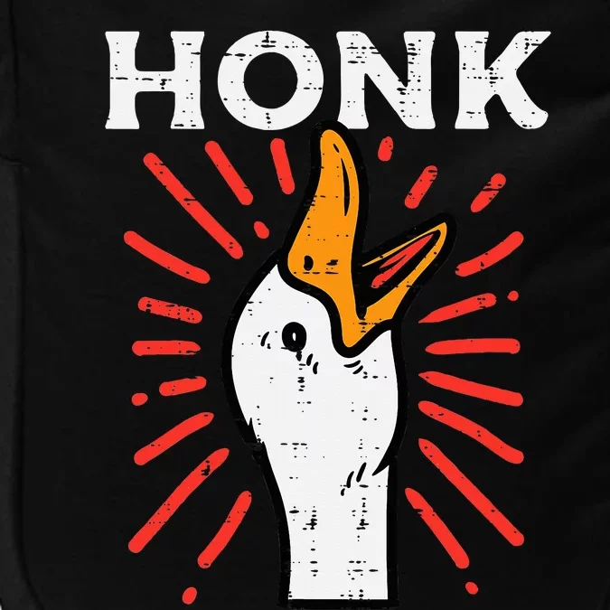 Duck Honk Funny Quack Goose Chicken Meme Impact Tech Backpack