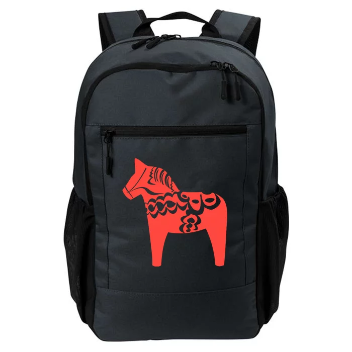 Dala Horse Gift Dalarna Swedish Sweden Sverige Gift Daily Commute Backpack