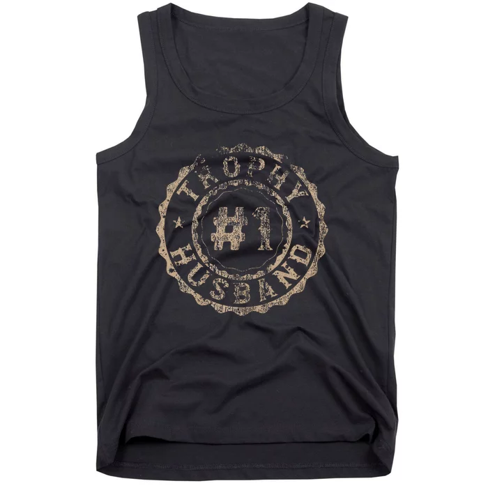 Distressed Husband Gift Trophy Tank Top