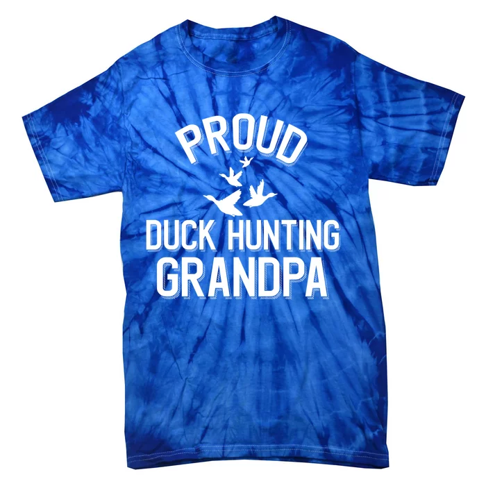 Duck Hunting Grandpa Gift Tie-Dye T-Shirt