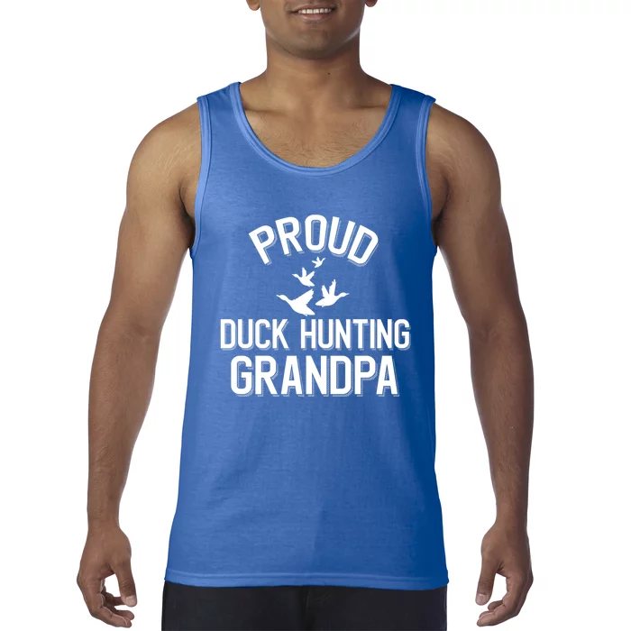 Duck Hunting Grandpa Gift Tank Top