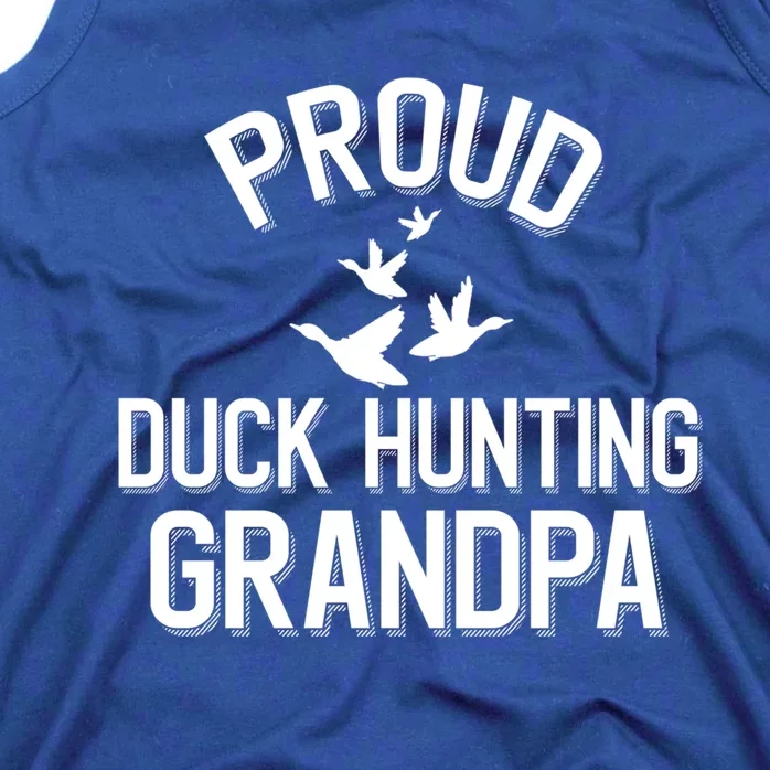 Duck Hunting Grandpa Gift Tank Top