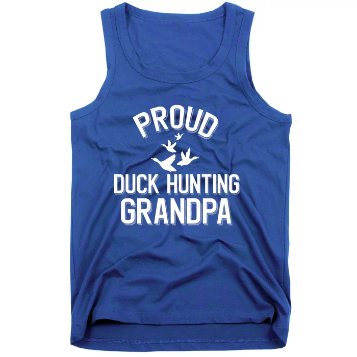 Duck Hunting Grandpa Gift Tank Top