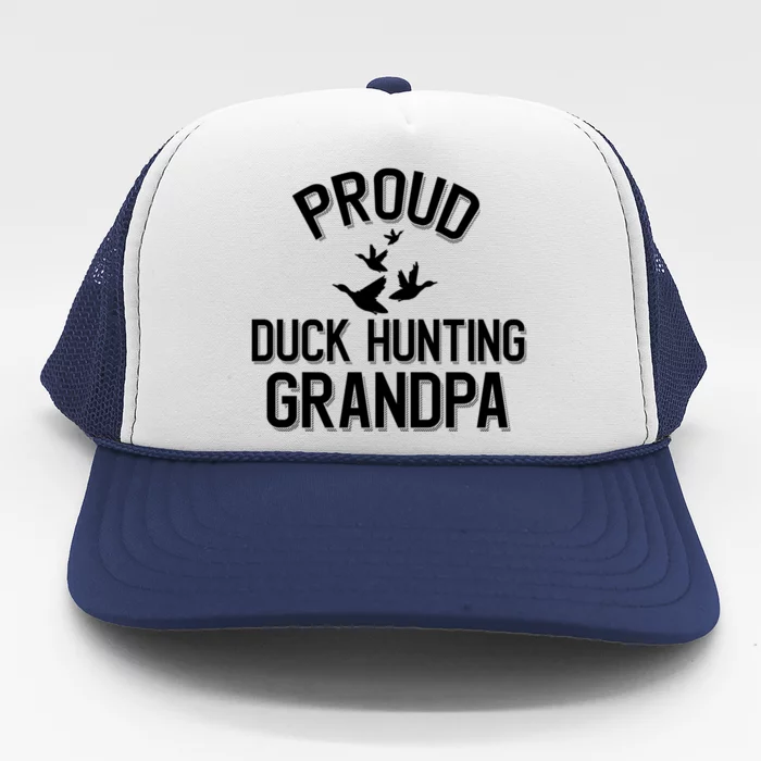 Duck Hunting Grandpa Gift Trucker Hat