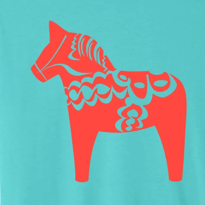 Dala Horse Gift Dalarna Swedish Sweden Sverige Gift ChromaSoft Performance T-Shirt