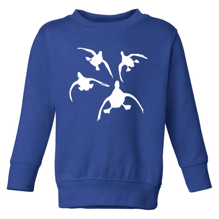 Duck Hunting Gift Toddler Sweatshirt