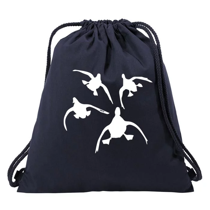 Duck Hunting Gift Drawstring Bag