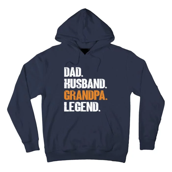 Dad Husband Grandpa Legend - Funny Grandad New Grandpa Tall Hoodie