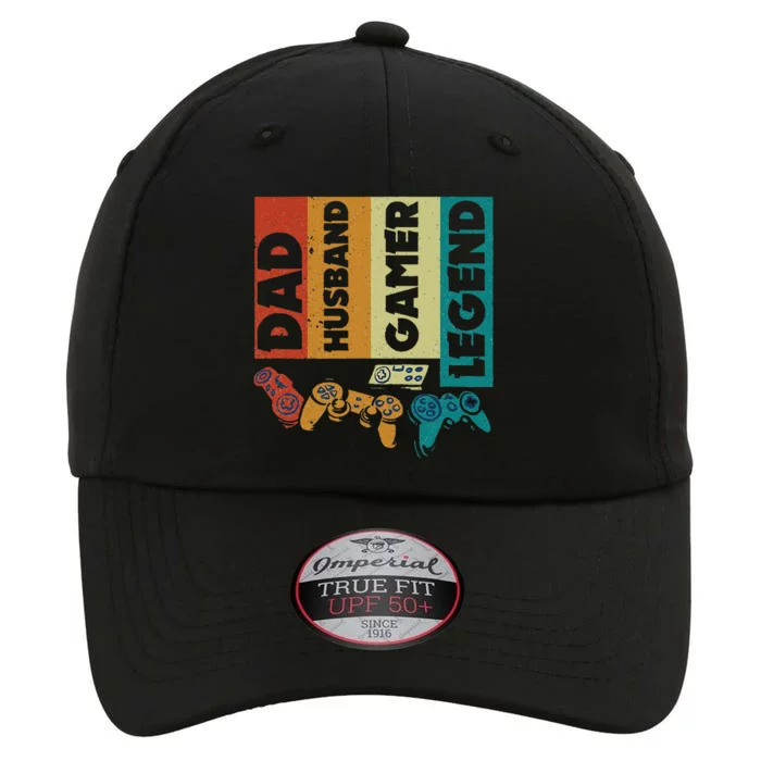 Dad Husband Gamer Legend Dad Video Gamer The Original Performance Cap