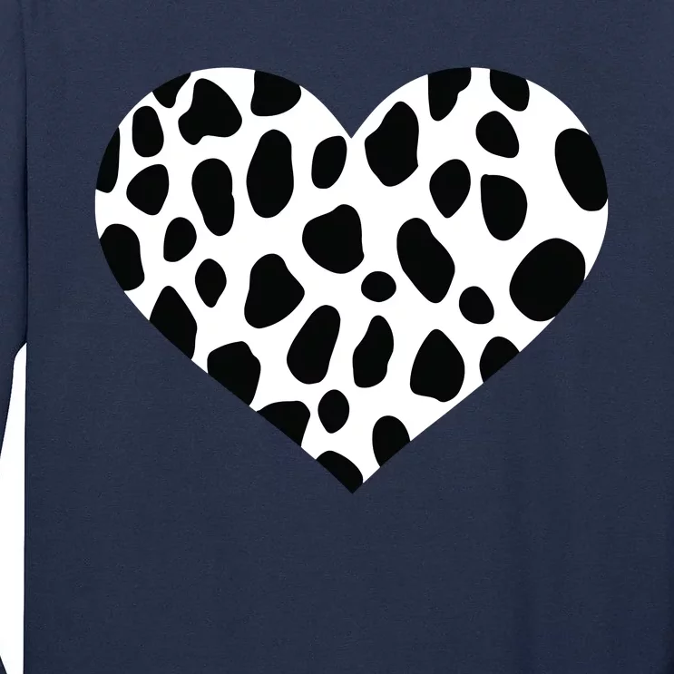 Dalmatian Heart Gift Tall Long Sleeve T-Shirt