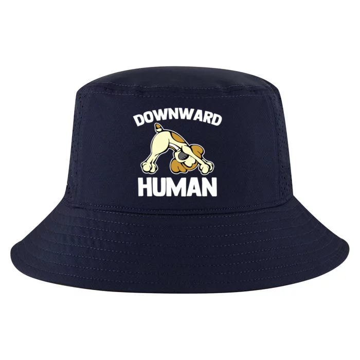 Downward Hu Gift Funny Yoga Dog Sarcastic Saying Cute Yoga Gift Cool Comfort Performance Bucket Hat