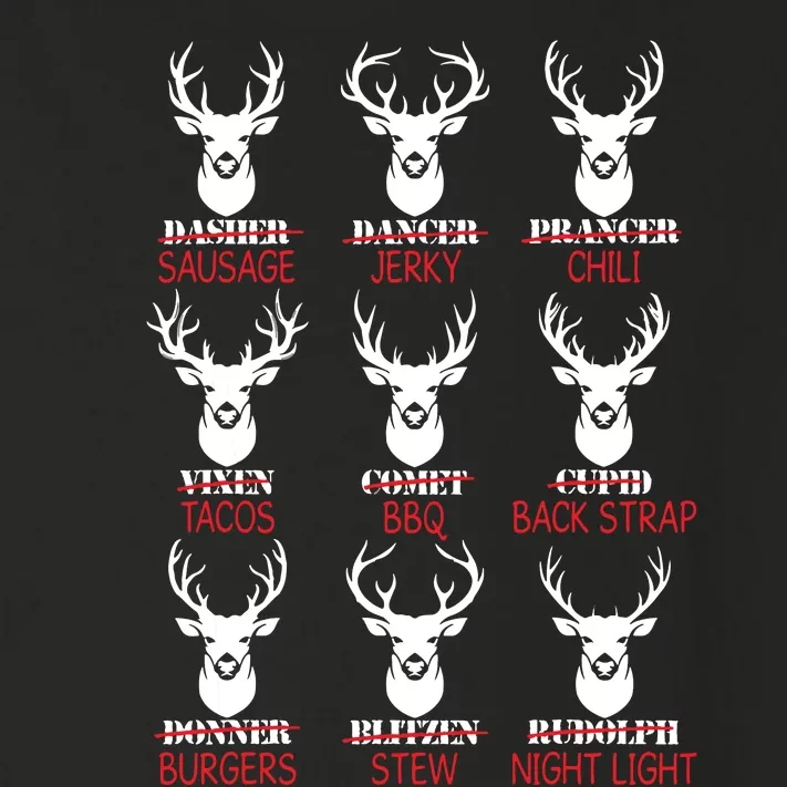 Deer Hunting Gift Hunter Of All Santas Reindeer Toddler Long Sleeve Shirt