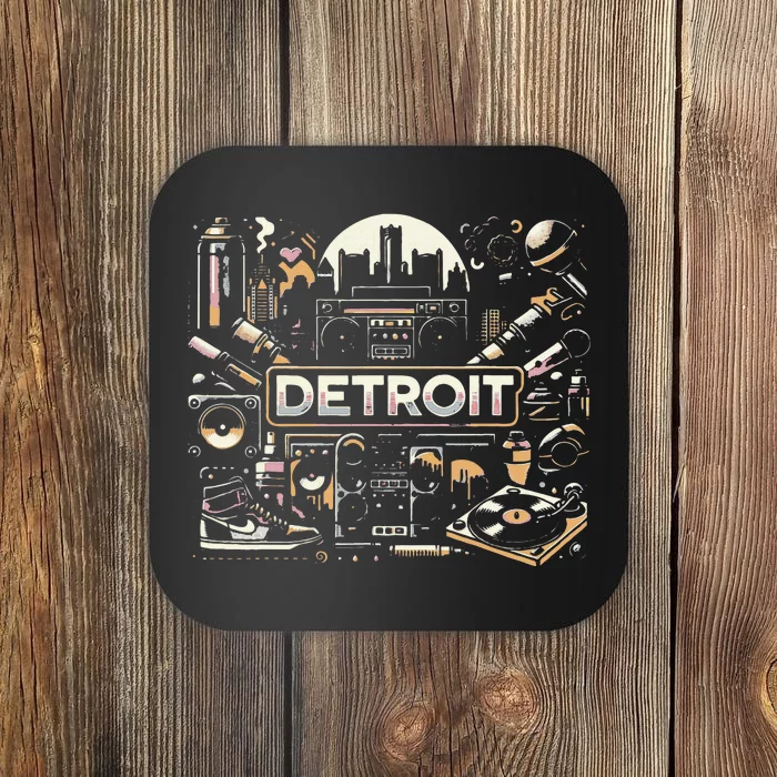 Detroit Hip Hop Coaster