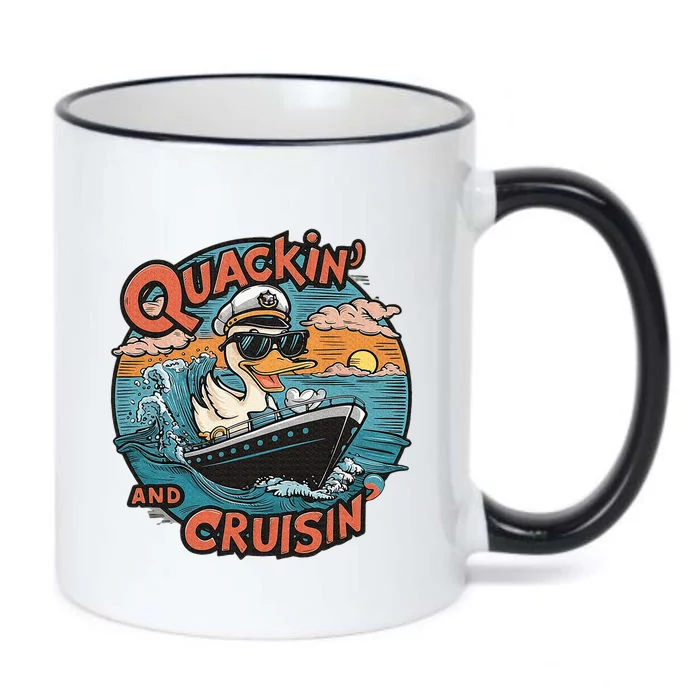 Duck Hunting Hiding Cruise Duck Hunter Black Color Changing Mug