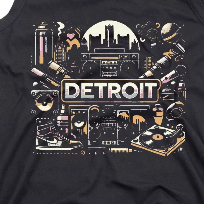 Detroit Hip Hop Tank Top