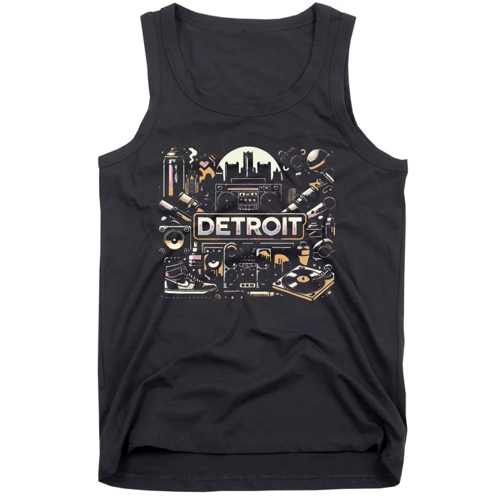 Detroit Hip Hop Tank Top